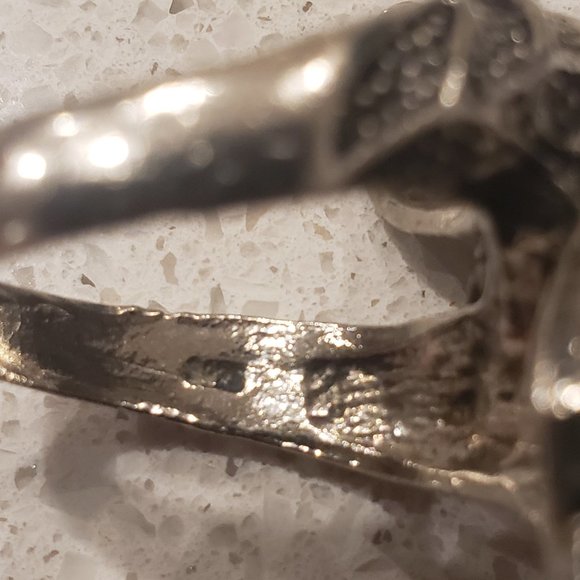 925 Sterling silver FOX ring size 10 - Picture 15 of 15